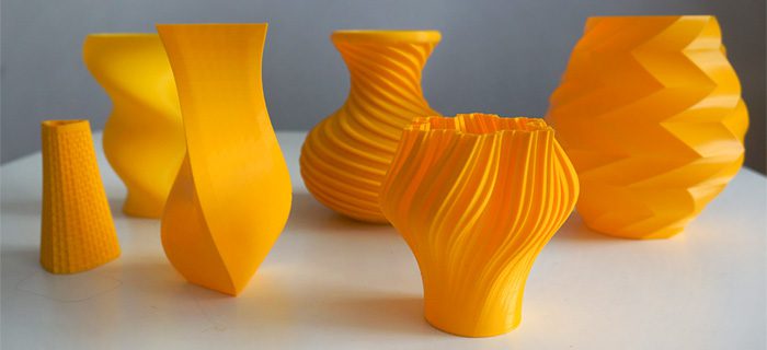 oggetti plastica stampante 3d